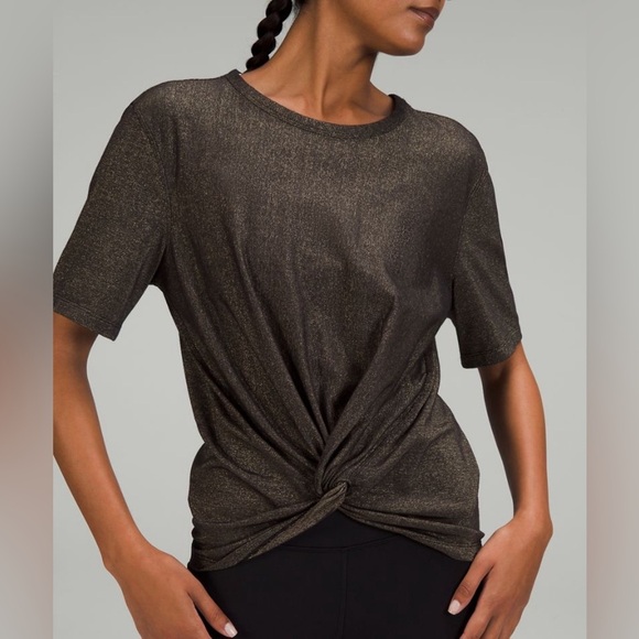 Lululemon Crescent T-Shirt- Spark - Picture 1 of 10